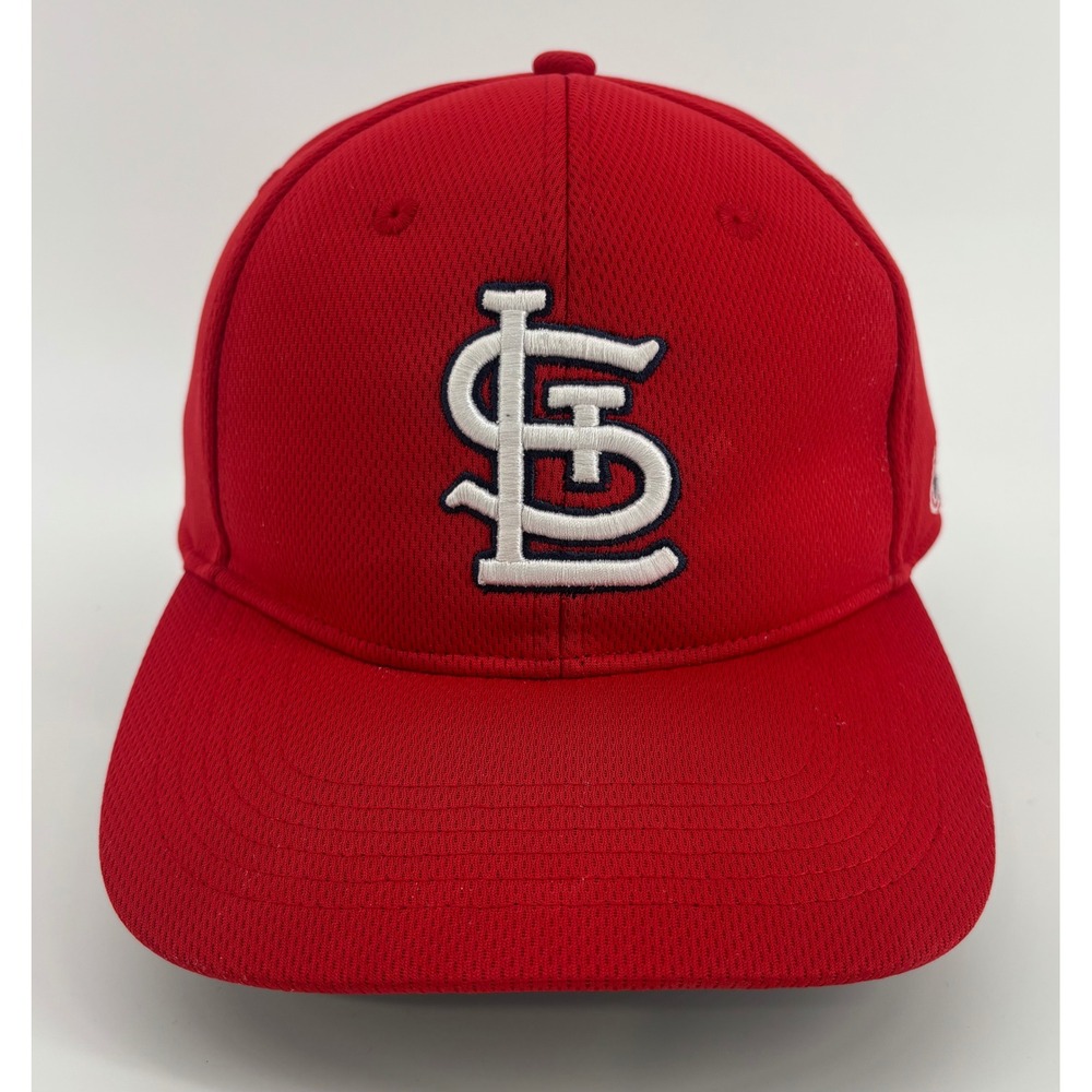 St. Louis Cardinals Hat Mens OSFM Red Hook & Loop Strap OC‎ Sports MLB
